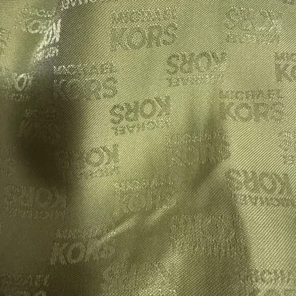 Women's Green Double-Breasted Coat - Picture 16 of 16